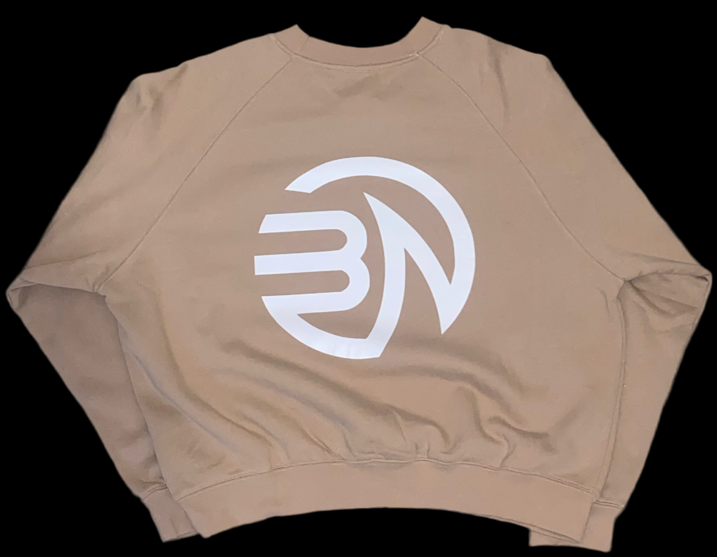 Daily Crewneck Light Taupe Byon Sweat Shirt!